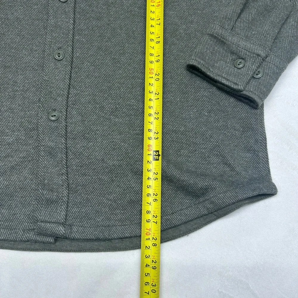 Banana Republic Mens Medium Olive Green Twill Long Sleeve Button Down Shirt